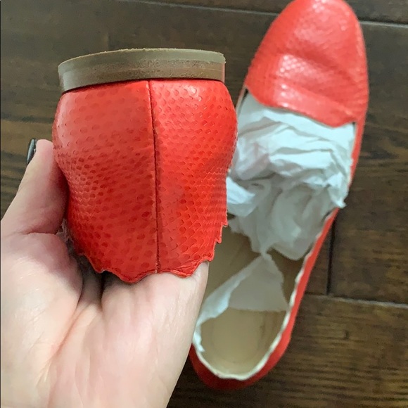 Chloè Scalloped Coral Flats 38.5 - Picture 5 of 5